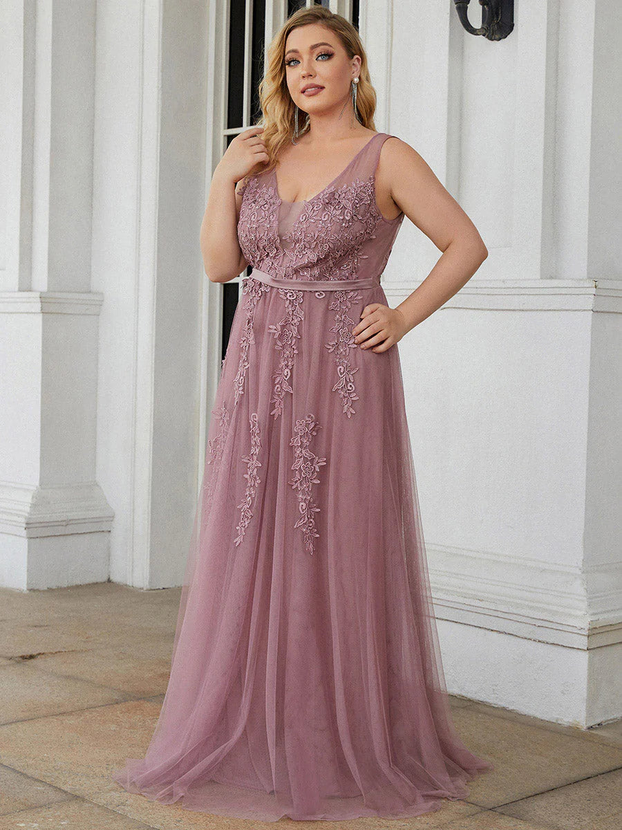 Plus Size Women's Fashion Sleeveless Wholesale Party Dresses