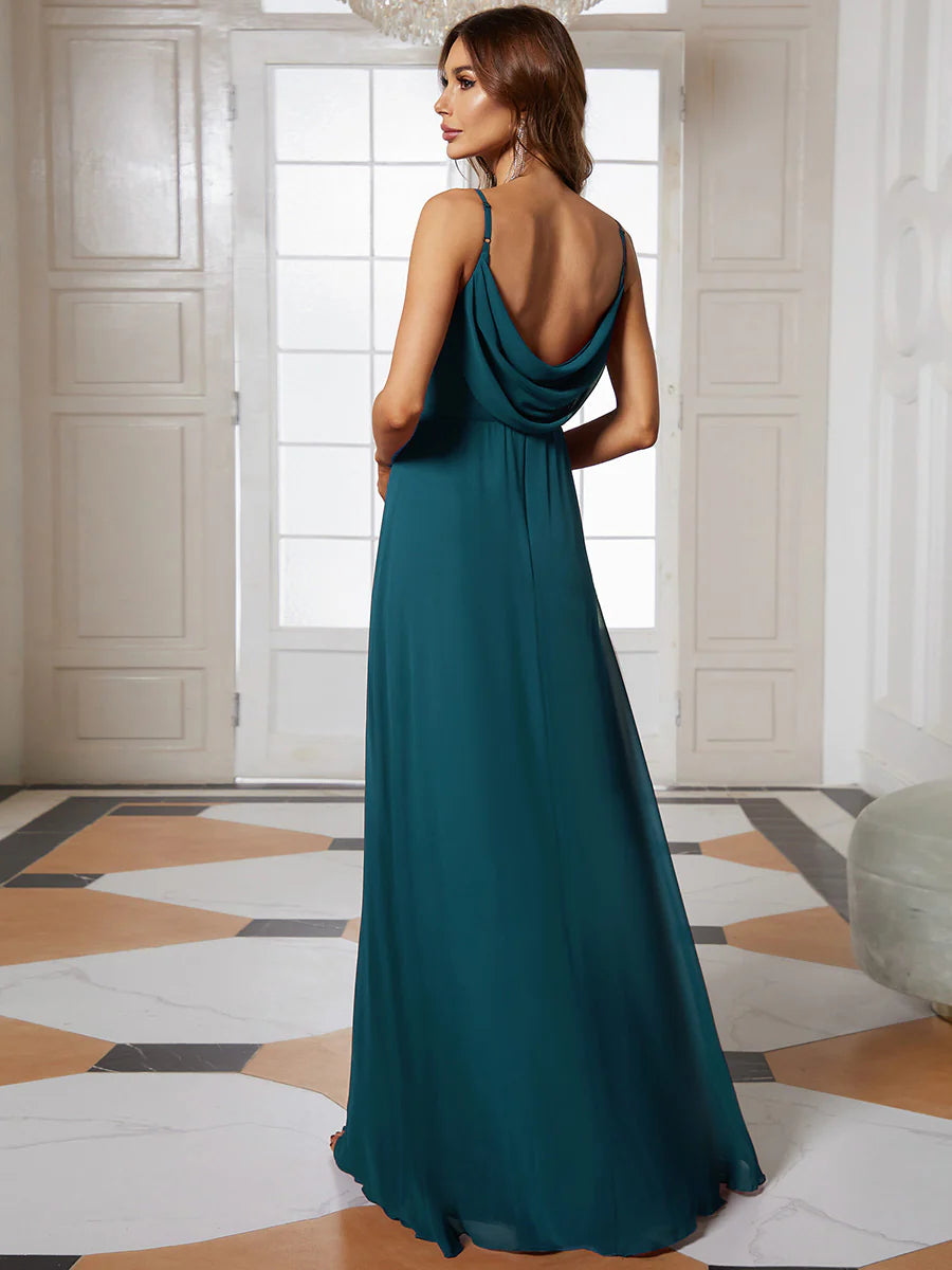 Sleeveless Wholesale Evening Dresses with an A Line Silhouette