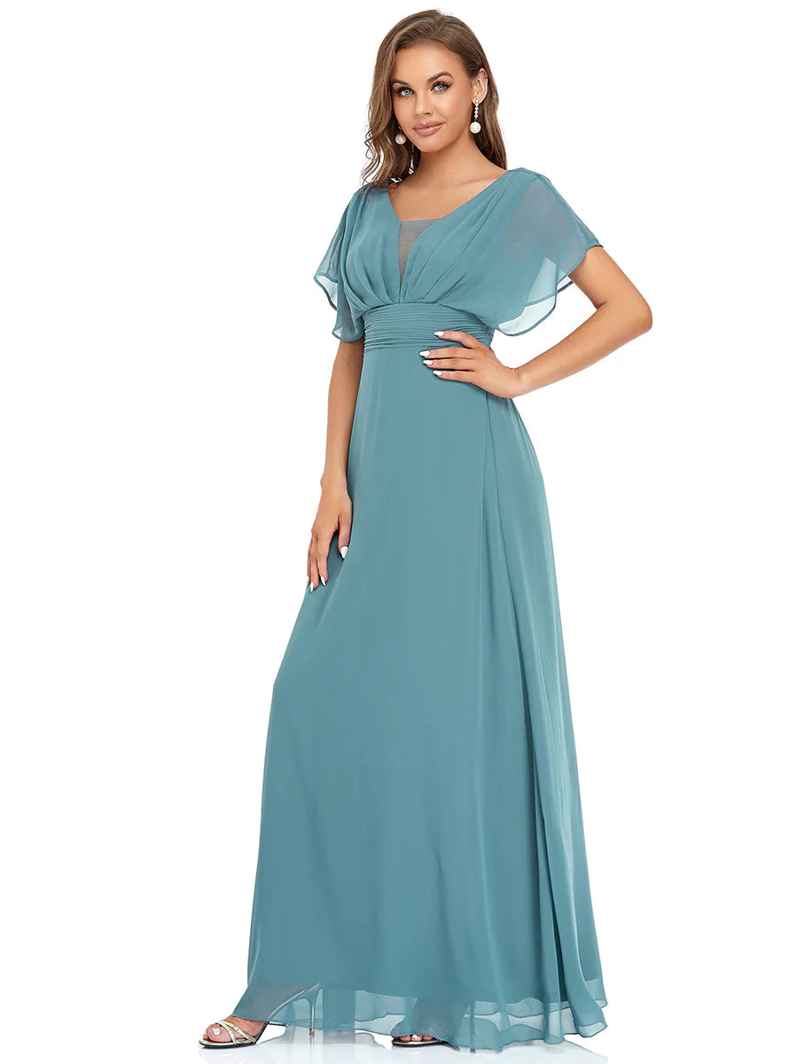A-Line Empire Waist Wholesale Evening Dresses For Women