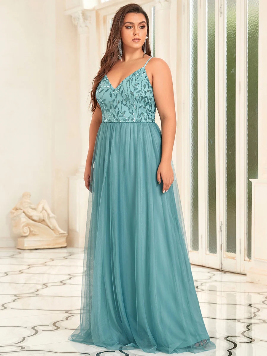 Plus Size Adorable A Line Floor Length Wholesale Dress