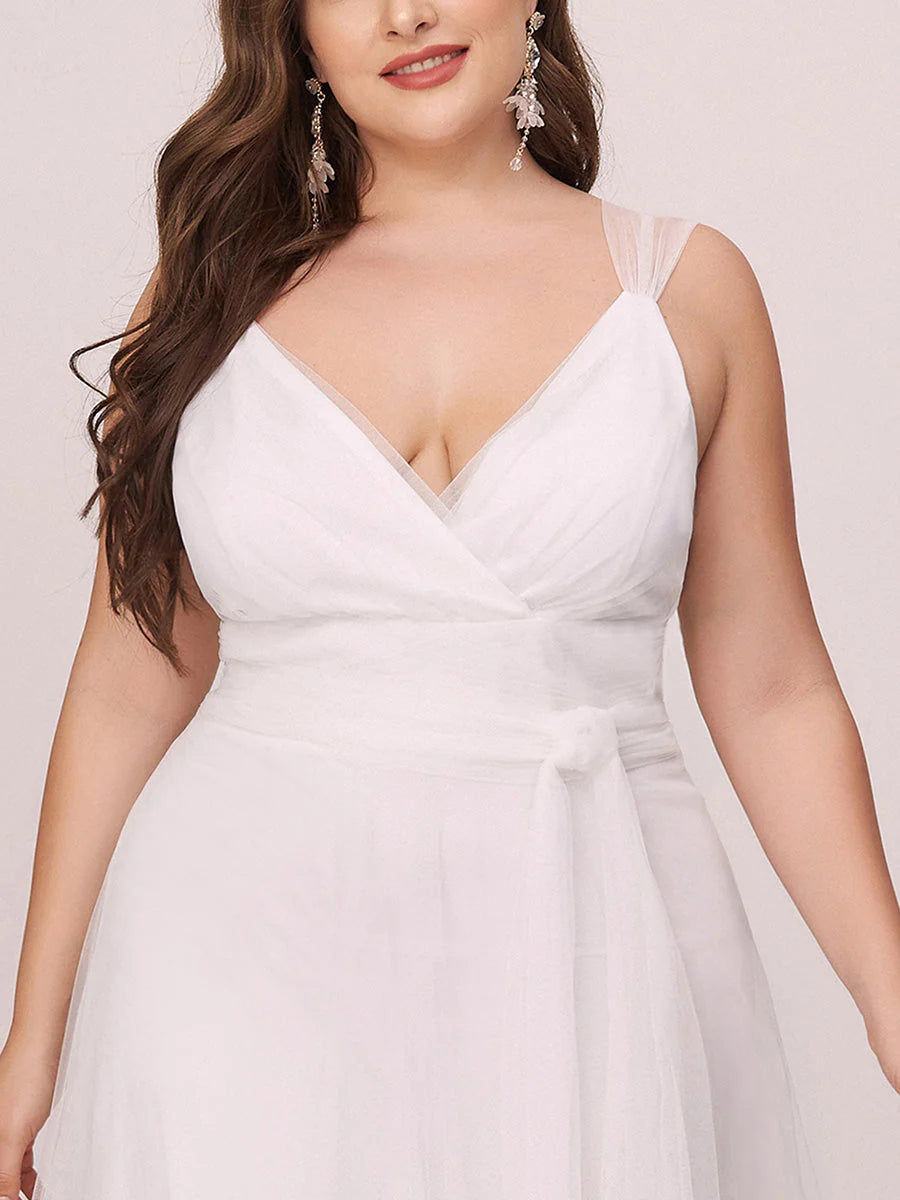 Plus Size Wholesale Tulle Bridesmaid Dresses for Women