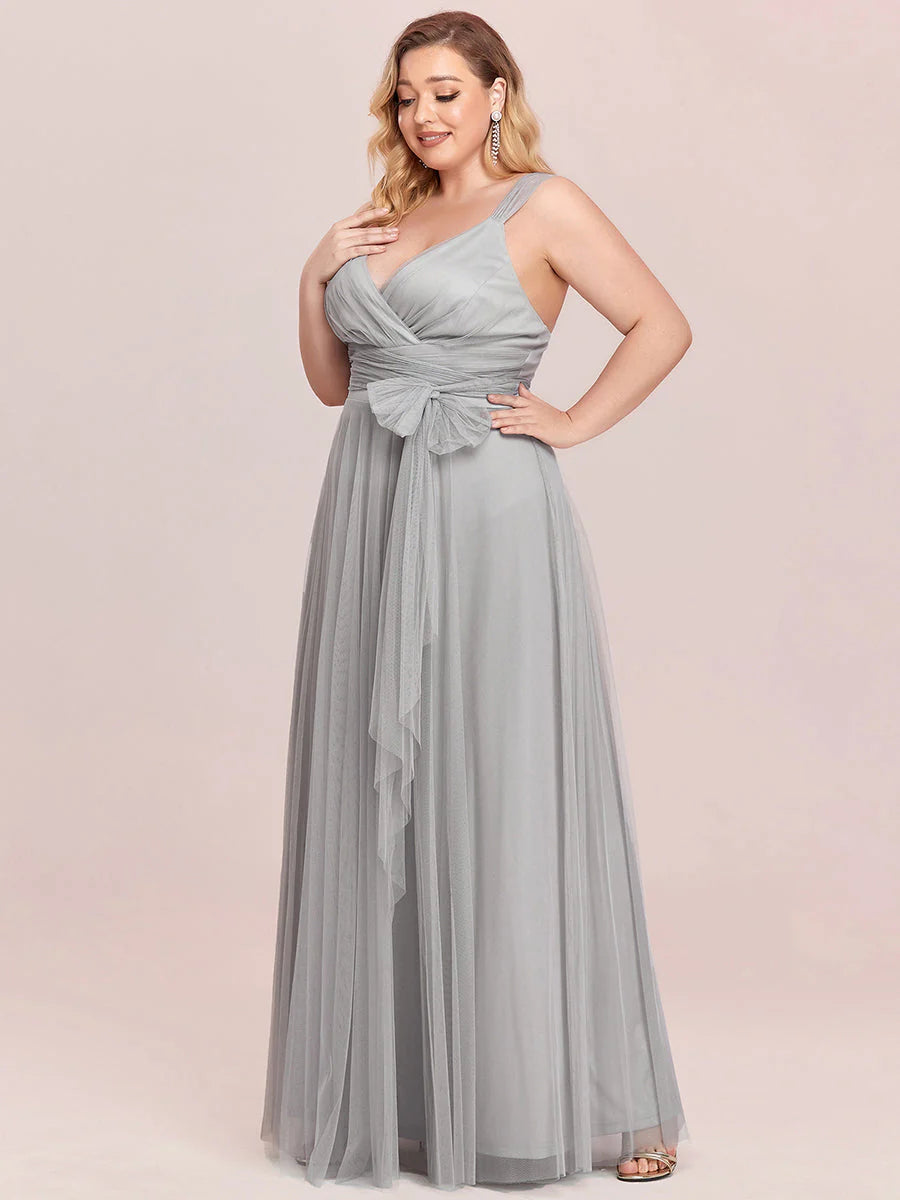 Plus Size Wholesale Tulle Bridesmaid Dresses for Women