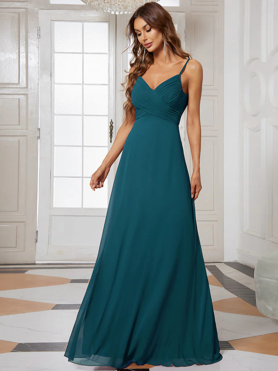 Sleeveless Wholesale Evening Dresses with an A Line Silhouette