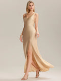 Short Sleeve V-Neck Backless A-Line Floor Length Bridesmaid Dresses