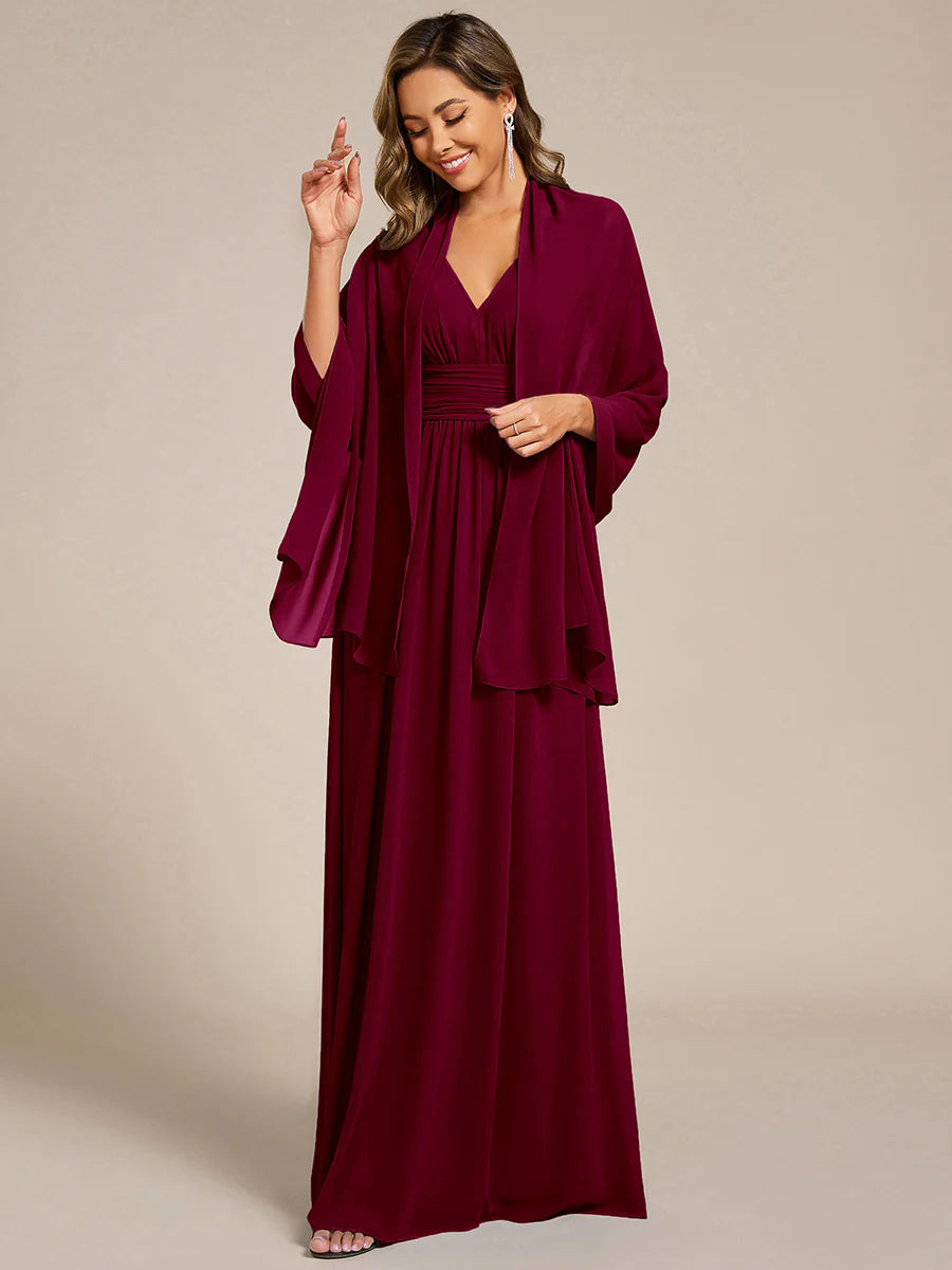 Elegant Chiffon Shawl for Special Occasions