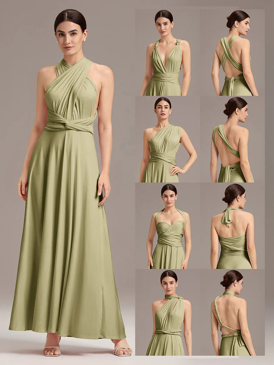 72 Styles Infinity Dress Multiway Bridesmaid Dress with Tube Top(Not Padded)