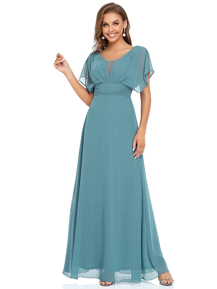 A-Line Empire Waist Wholesale Evening Dresses For Women