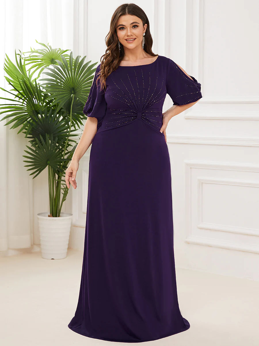 Simple Maxi Plus Size Wholesale Mermaid Party Dresses for Women