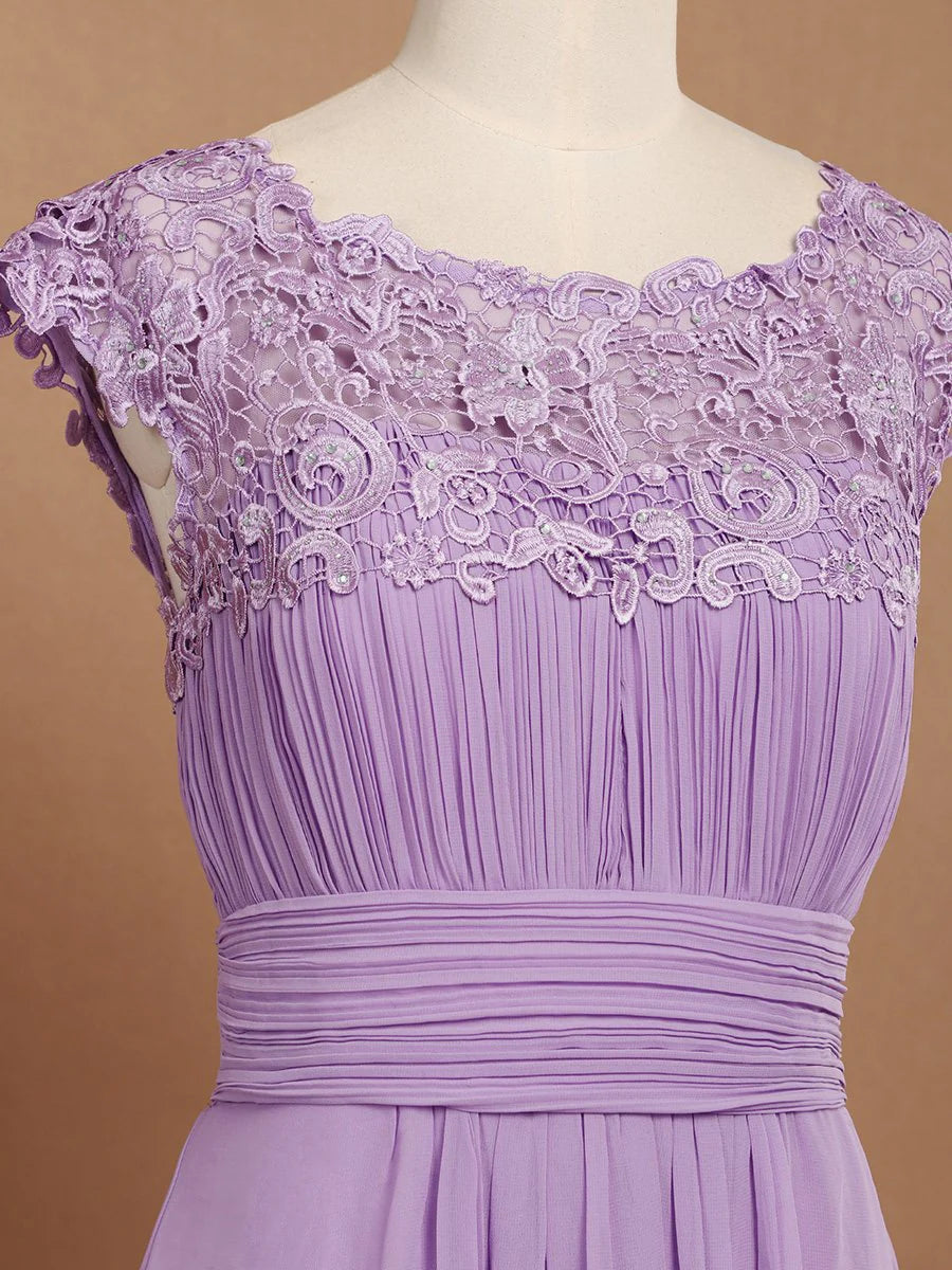 Bestsellers Wholesale Lacey Chiffon Evening Party Gowns