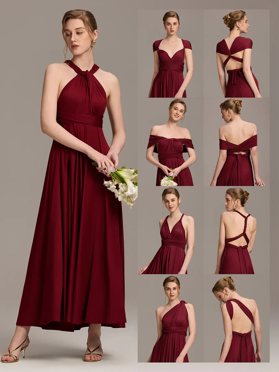 72 Styles Infinity Dress Multiway Bridesmaid Dress with Tube Top(Not Padded)